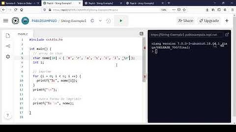 C - Aula 14 - Strings