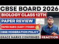 CBSE Biology Class 12 SHOCKING 😳 Hard Paper | CBSE Board Exam 2026✅ | Bio paper class 12 2026