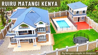How This Kenyan Couple In Diaspora Built A Stunning Villa. Caden Rock Villa Ruiru Matangi