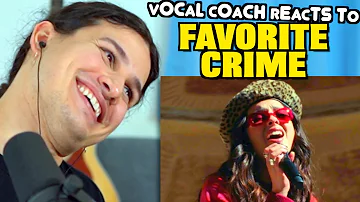 Vocal Coach Reacts to Olivia Rodrigo - favorite crime (driving home 2 u)