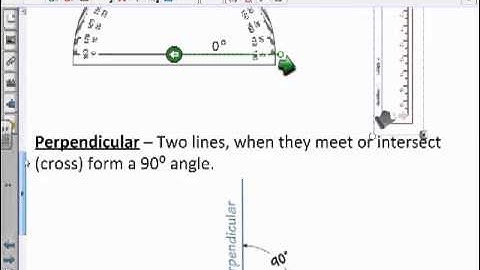 Chapter 3 section 1   Parallel and Perpendicular Lines wmv