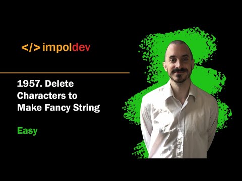 Delete Characters to Make Fancy String | LeetCode 1957 - Python