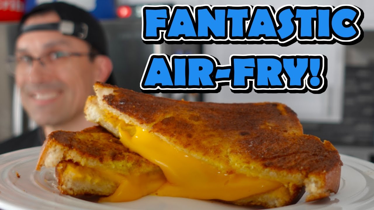 You Can't Miss this AirFried Grilled Cheese Sandwich! Ninja Foodi Pressure Cooker Recipe