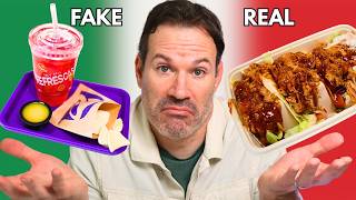Plastic Miniverse Taco Bell vs REAL Italian Tacos (Unfair?)