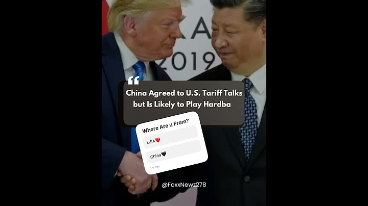 'GOOD NEWS': Trump makes trade deal with China