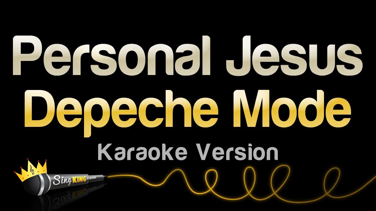 Depeche Mode - Personal Jesus (Karaoke Version) - YouTube
