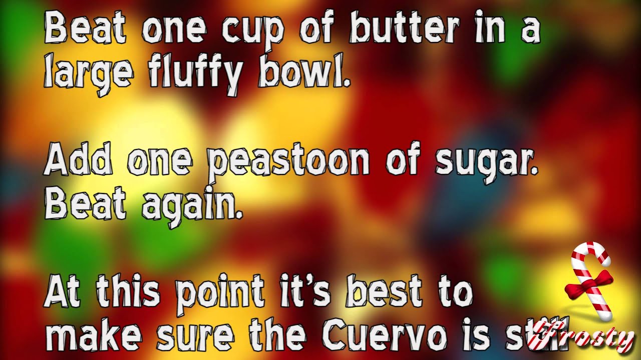 Jose cuervo christmas cookies