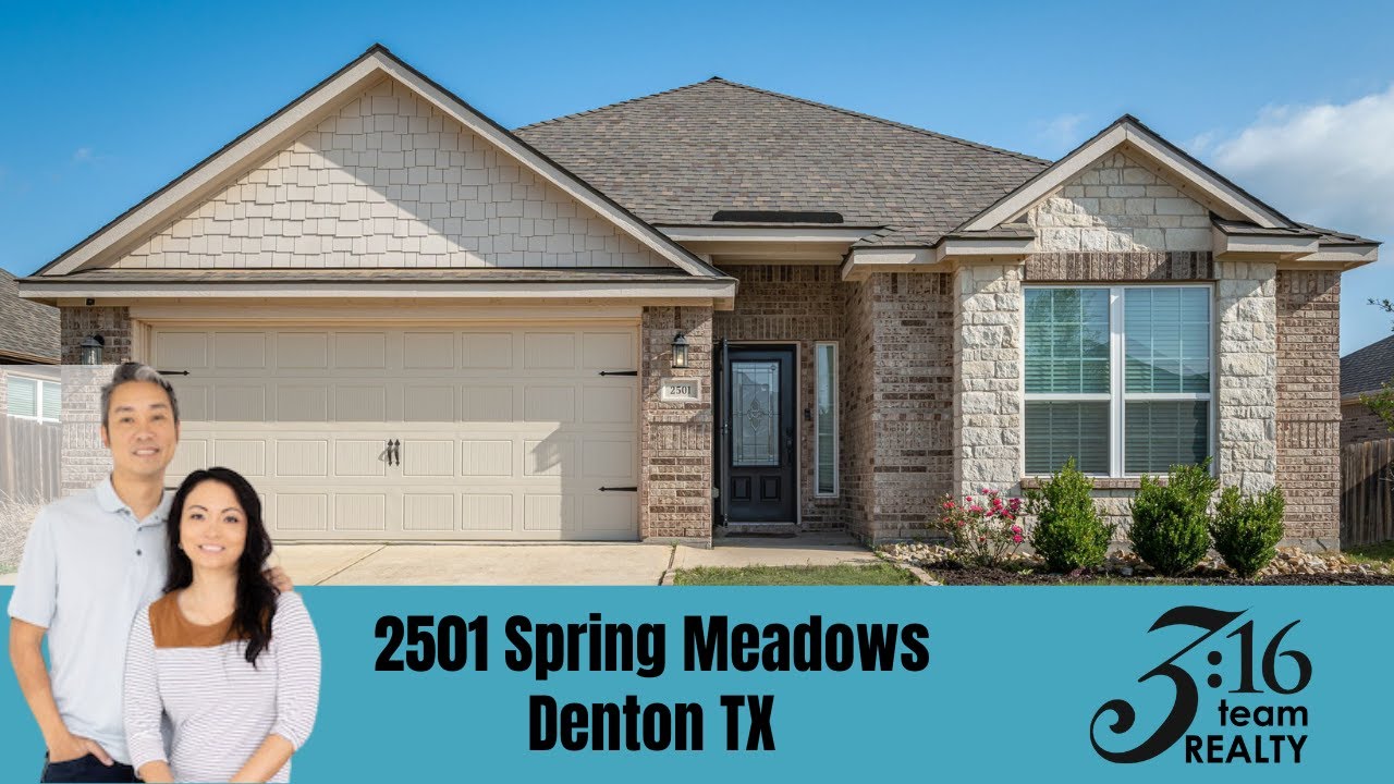 Home for Sale in Denton TX - 2501 Spring Meadows Dr
