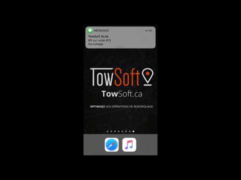 TowSoft XLite - Recevoir un appel