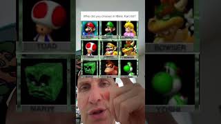 Who Did You Choose In Mario Kart 64?