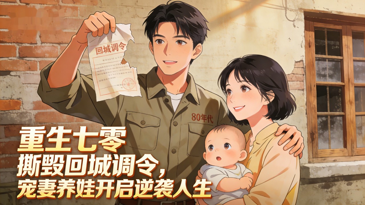 重生七零撕毁回城调令，宠妻养娃开启逆袭人生。前世孤独终老，今生我要把妻女宠成宝！#種田 #種田文 #種田小說 #年代小說 #動漫 #漫畫 #小說推薦