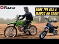 Testing Out the Mini Enduro Razor MX650 | Taking the Kawasaki KLX140RF to 5th Gear