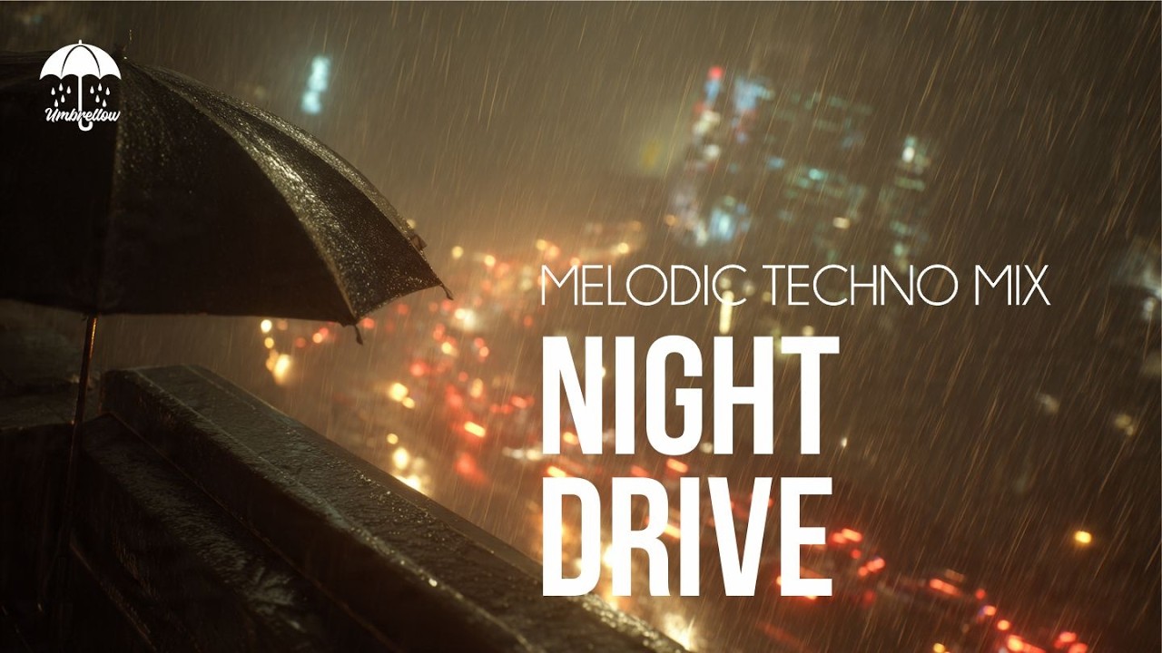 Melodic Techno Mix | Late Night Drive Of Cyberpunk Rain Vibes (Tale Of Us, Anyma)