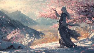 Even Winter Could Not Stop the Blossoms | Relaxing Medieval Fantasy Music for Reading &amp; Sleep