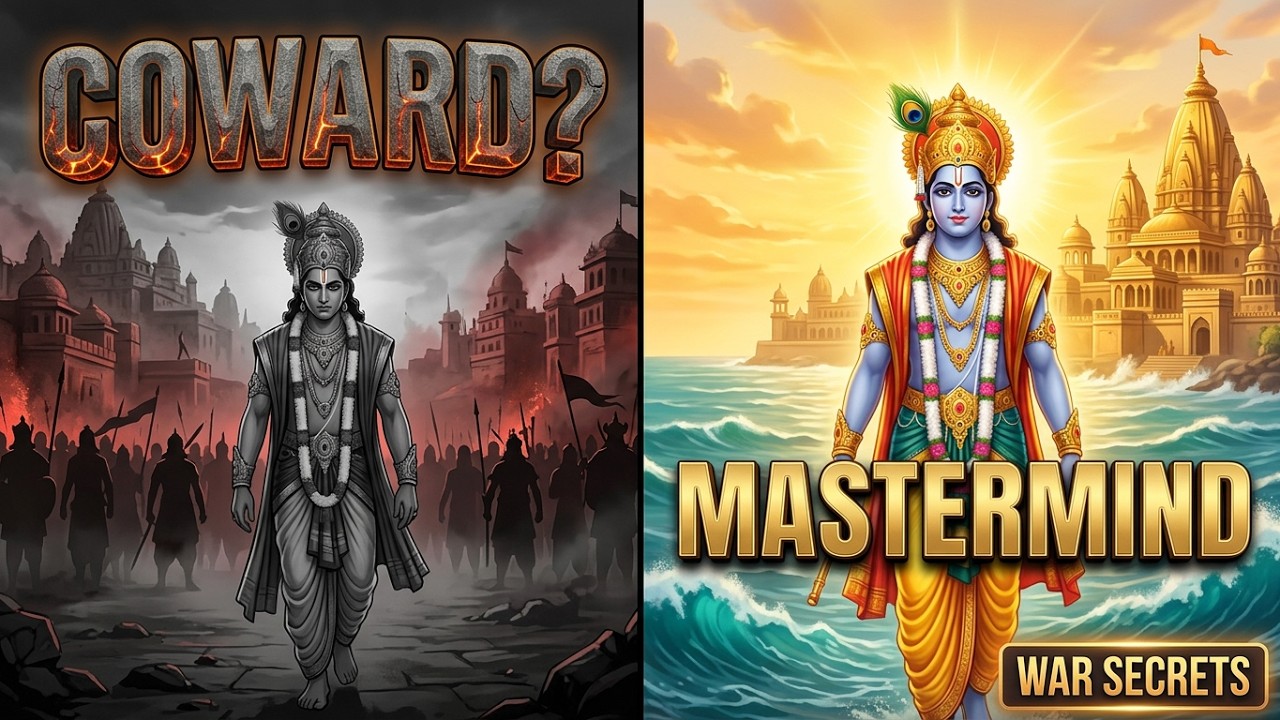 Krishna युद्ध छोड़कर भाग गए थे? RanchorDas का असली रहस्य — सुनकर हैरान ...