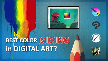Which Digital Art Software Has the Best Color Mixing? YOU