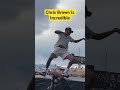 Capture de la vidéo Chris Brown Front Flipping 😳