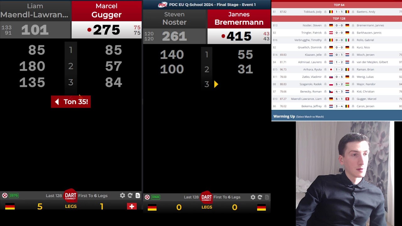 PDC EU QSchool 2024 Final Stage Event 1 Holt sich ein Schweizer