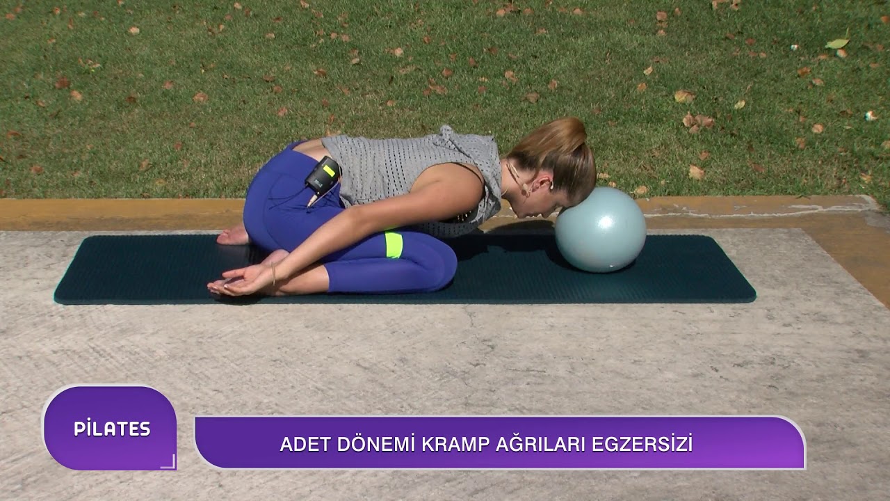 adet donemi kramp agrilari egzersizi womantv pilates mervebelen youtube