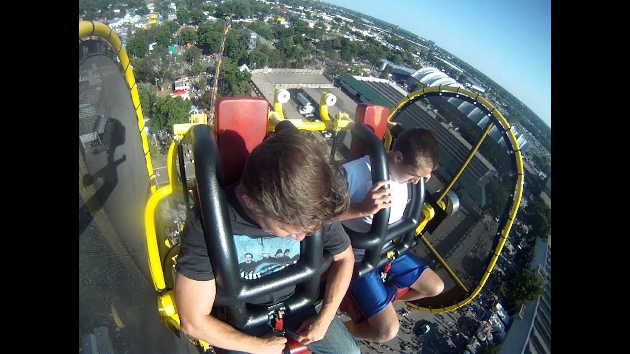 Skyscraper Rides Wild Rides Jacob & Jim on the Skyscraper Ride - YouTube