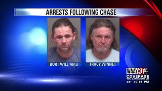 Two Arrested after High-Speed Chase in Morgan County