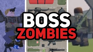 Boss Zombie Locations In Apocalypse Rising 2 Roblox