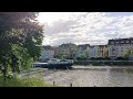 французская баржа в Штутгарте # Französisches Schiff in Stuttgart # French barge  in Stuttgart