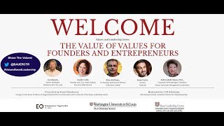 The Value of Values for Founders and Entrepreneurs - September 20th, 2017
