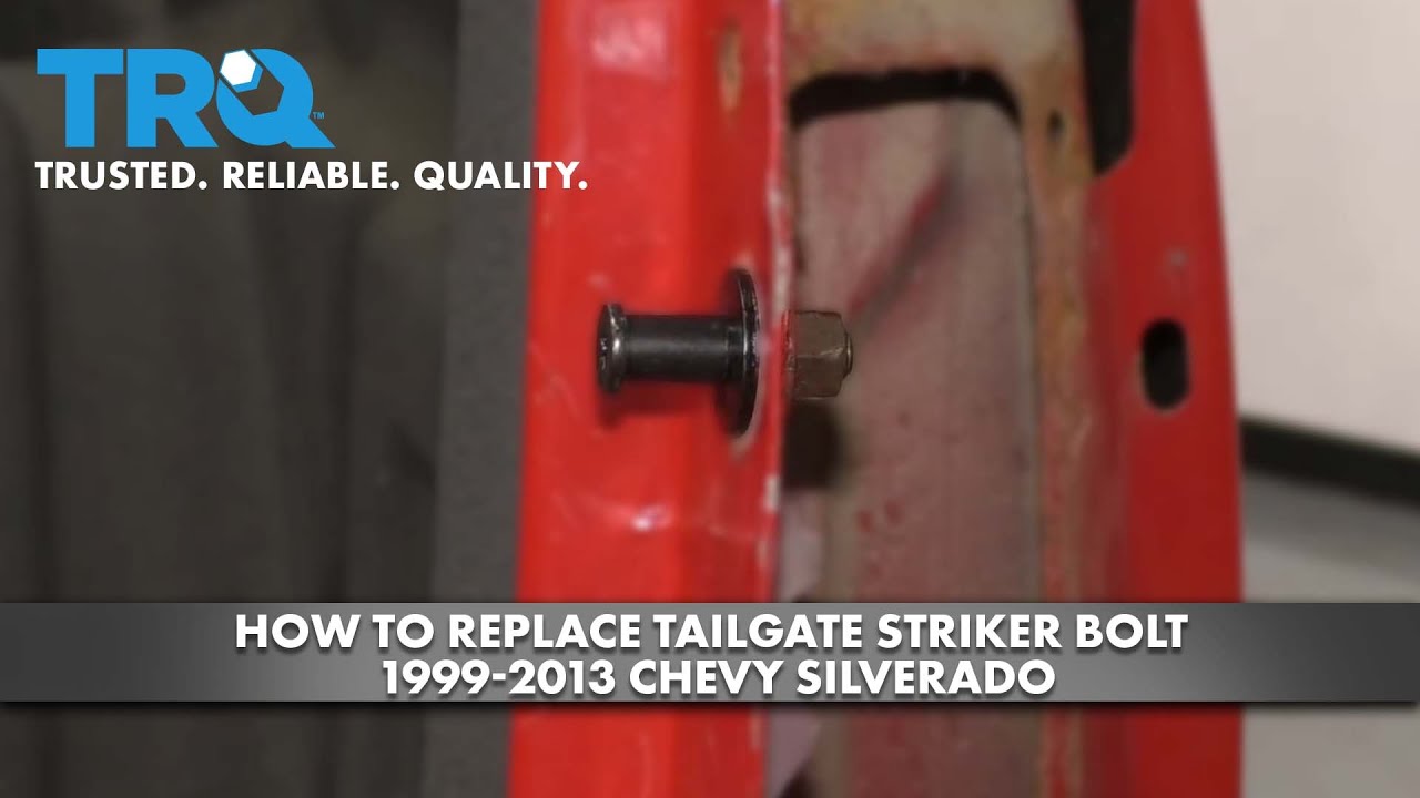 How to Replace Tailgate Striker Bolt 1999-2013 Chevy Silverado | 1A Auto