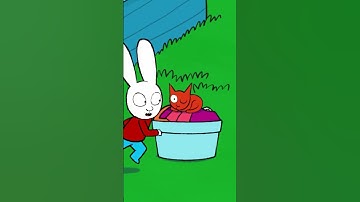 The bunnies will take care of it 🤗👌 #shorts | Simon Super Rabbit