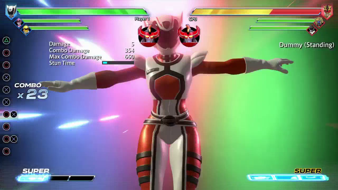 [Battle for the Grid] Kat Manx Combos (S.P.D. Cat Ranger) - YouTube