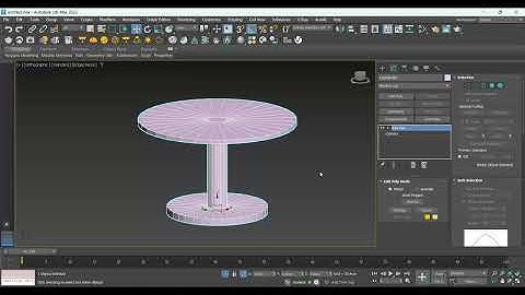 coffee table modeling in 3d max #01  full video