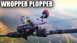 Bank Fishing With A Free Whopper Plopper I Made Mistakes...