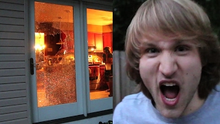 BROKE MY PARENT'S BACK DOOR with A WII U!