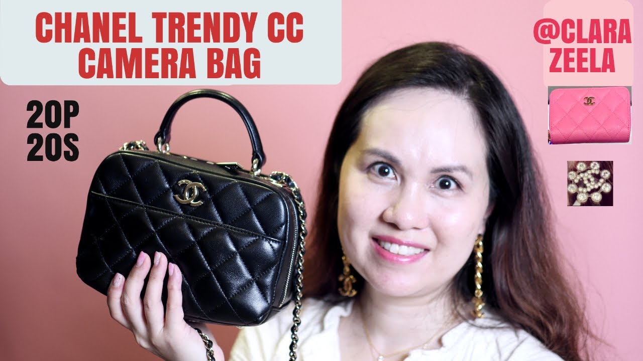 What's in my bag Chanel CC Trendy ! 