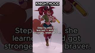 ⚔️ Joy from Knighthood at Kemono Cafe ☕  “Joy Didn’t Start as a Perfect Knight…” Standee 🌟