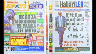 Habari kubwa za Magazeti ya Tanzania leo July 2, 2020