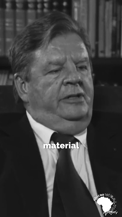 Johann Rupert – There’s More Important Things Than Money