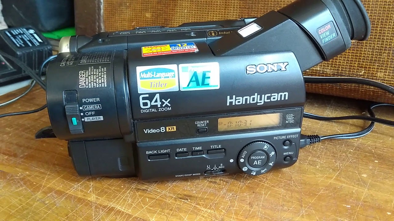 Handycam video 8 CCD-TR67 -