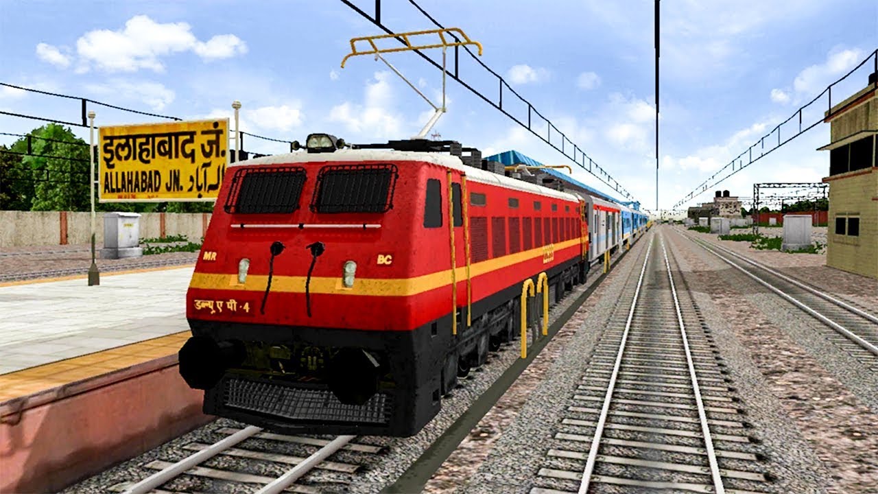 indian train travel simulator