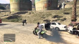 Grand Theft Auto V. Полиция и медики
