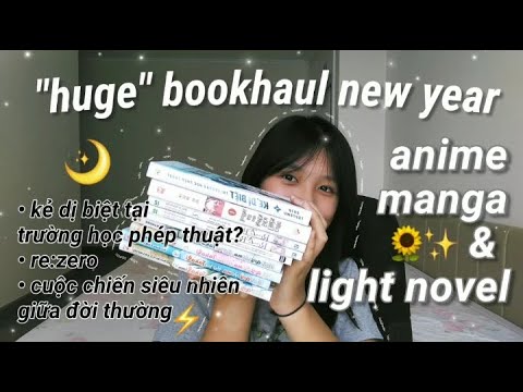 Video mình mua một mớ sách đầu năm 2020? ✰ light-novel,... - YouTube
