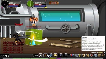 AQW ~ MAGE CLASS BOSS SOLO 3