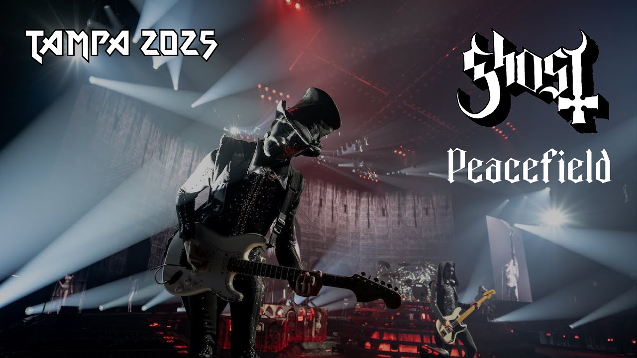 Ghost - Peacefield "Live Tampa 2025" (2-Cam & great audio) Ghost - Peacefield "Live Tampa 2025" (2-Cam & great audio)