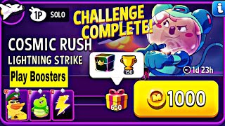 Coins cosmic rush lightning strike super sized | 3 IN 1 | match masters | cosmic rush solo