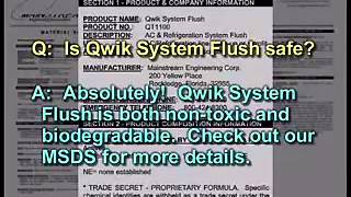 Qwik System Flush®