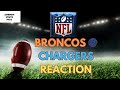 BRONCOS at CHARGERS TNF Reaction | NFL Week 16 | S&amp;S Pigskin Picks