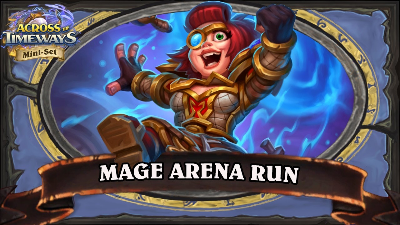 Using Cards From The Past To Win Games - Mage Hearthstone Underground Arena Run