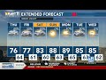 Rain chances here to finish workweek; falling temperatures