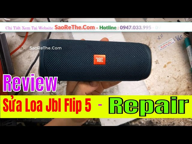 Sửa Loa Jbl Flip 5 - Review